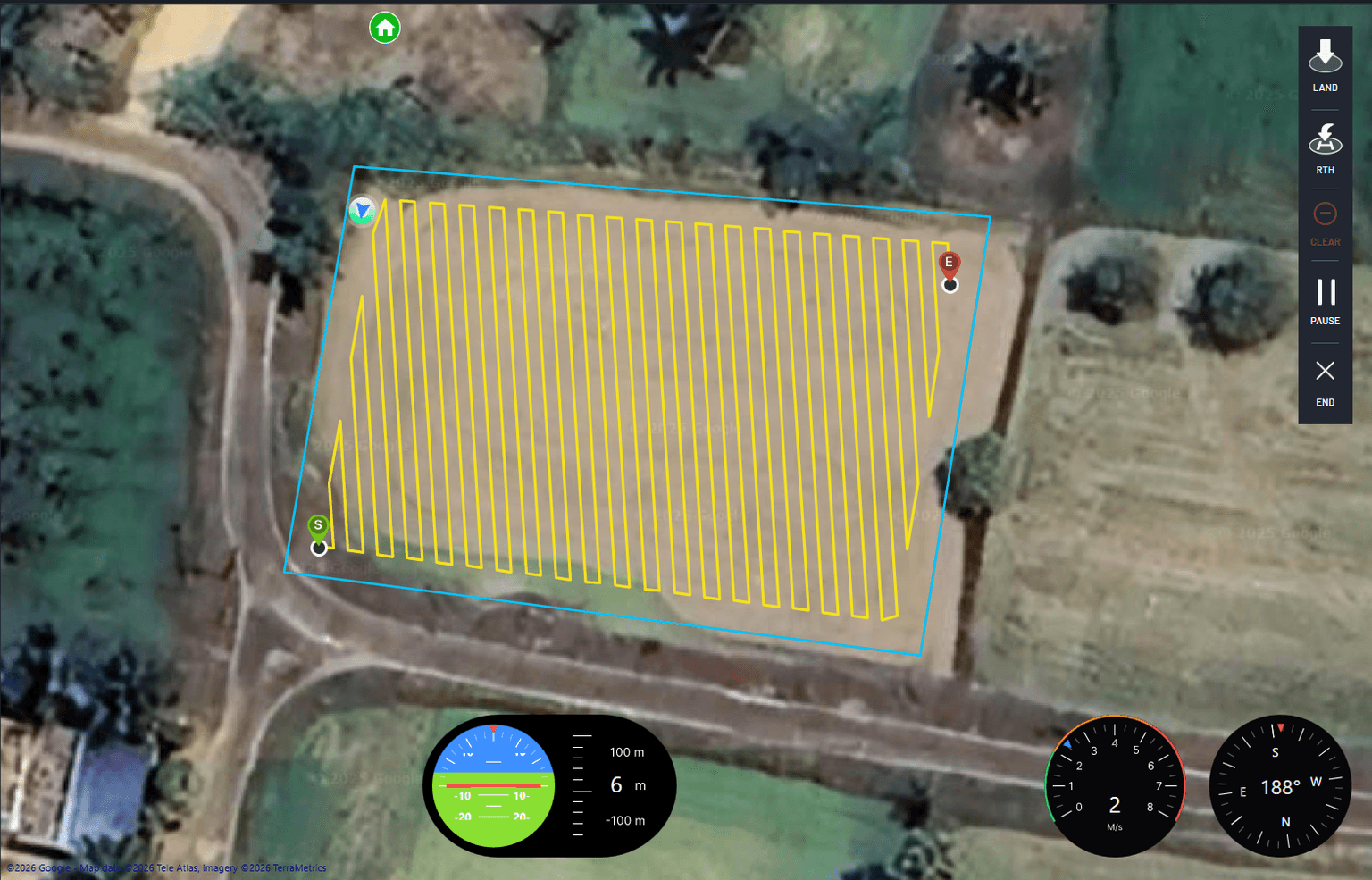 Map-based mission planning