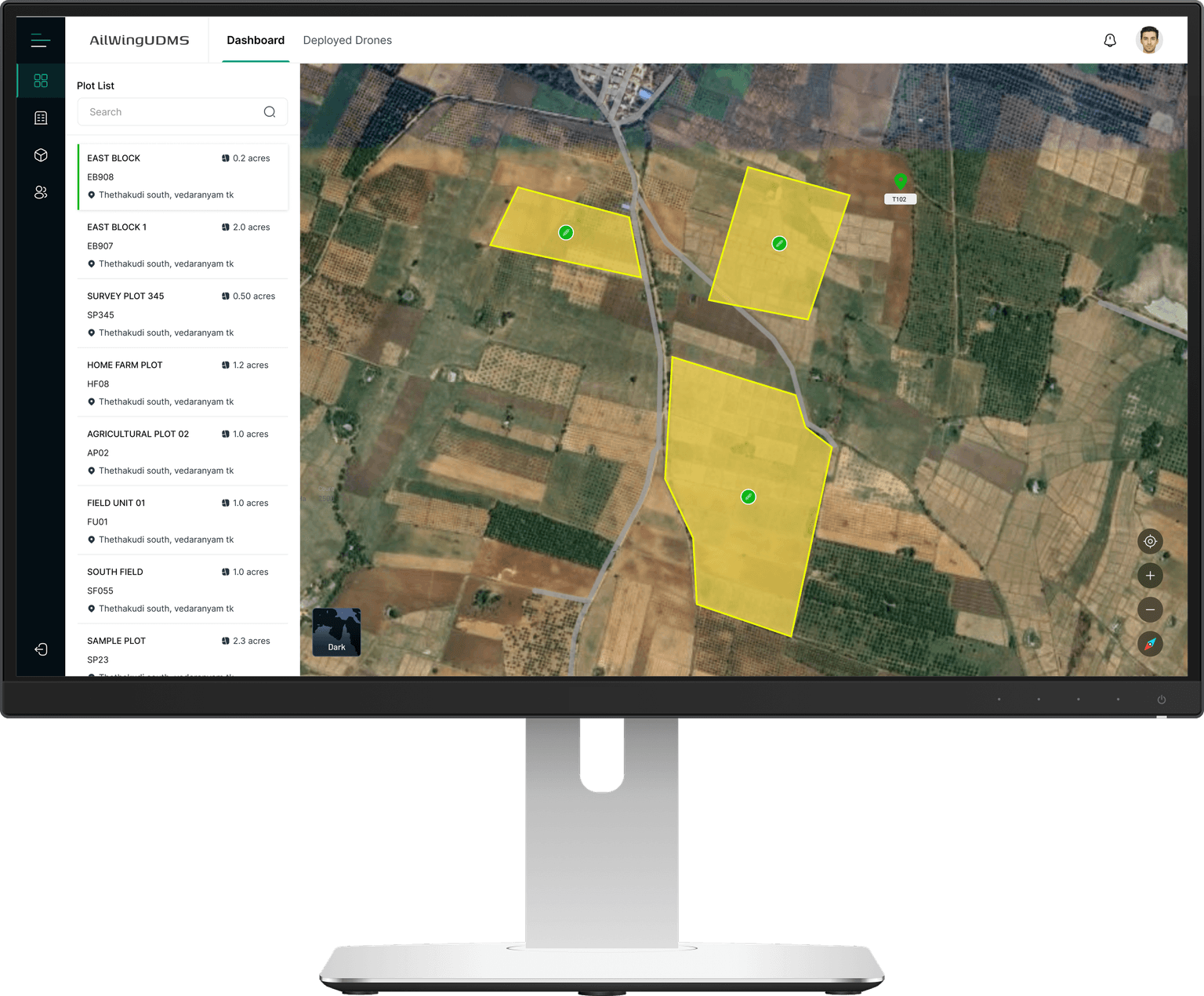 UDMS dashboard preview